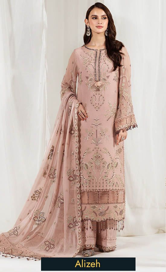 Alizeh Embroidered Chiffon Dhaagay V03 1 3