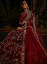 Red Bridal Lehenga