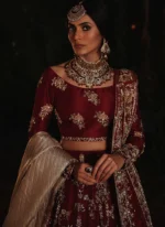 Red Bridal Lehenga