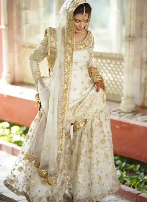 Off White and Golden Gharara for Nikkah (1)_11zon