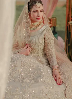 Sea Green Lehenga for Nikkah