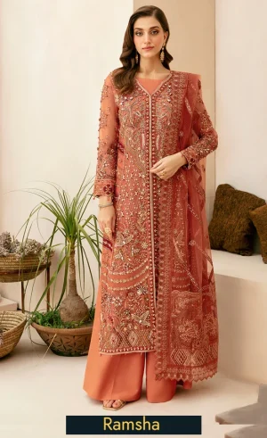 Embroidered Organza - HEmB-402