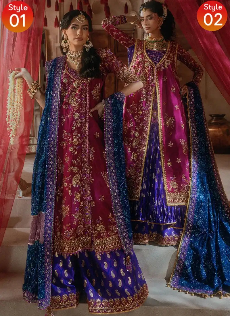 Royal Blue Salwar Kameez For Wedding Guests Royal blue salwar kameez for wedding guests with hand embroidery and decorative tassels