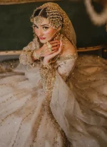 Ivory Gold Bridal Gown
