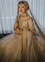 Ivory Gold Bridal Gown