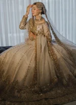 Ivory Gold Bridal Gown