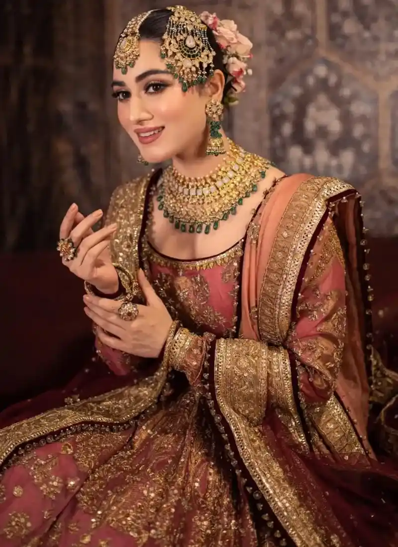 Rose Bridal Lehenga Choli Rose Bridal Lehenga Choli