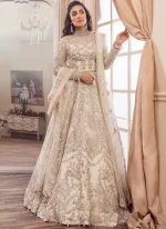 Light Cream Bridal Lehenga Video