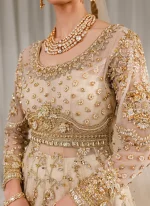 Ivory Lehenga Choli with Gold Accents Video