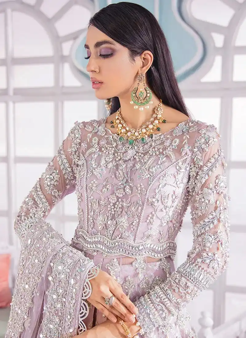 Light Lavender Bridal Lehenga Light Lavender Bridal Lehenga