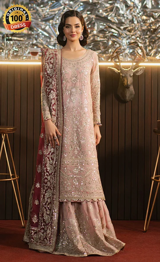 Embroidered Chiffon - AJPF-40 Embroidered Chiffon - AJPF-40