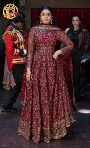 Embroidered Chiffon - AJFO-13