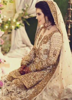 Golden Nikkah Gharara R (1)