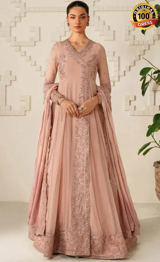 Iznik PK Embroidered Chiffon UE-623 Dress (2) Iznik PK Embroidered Chiffon UE-623 Dress (2)