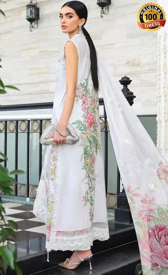 Maria B Embroidered Lawn EL-26-03 Dress (3)