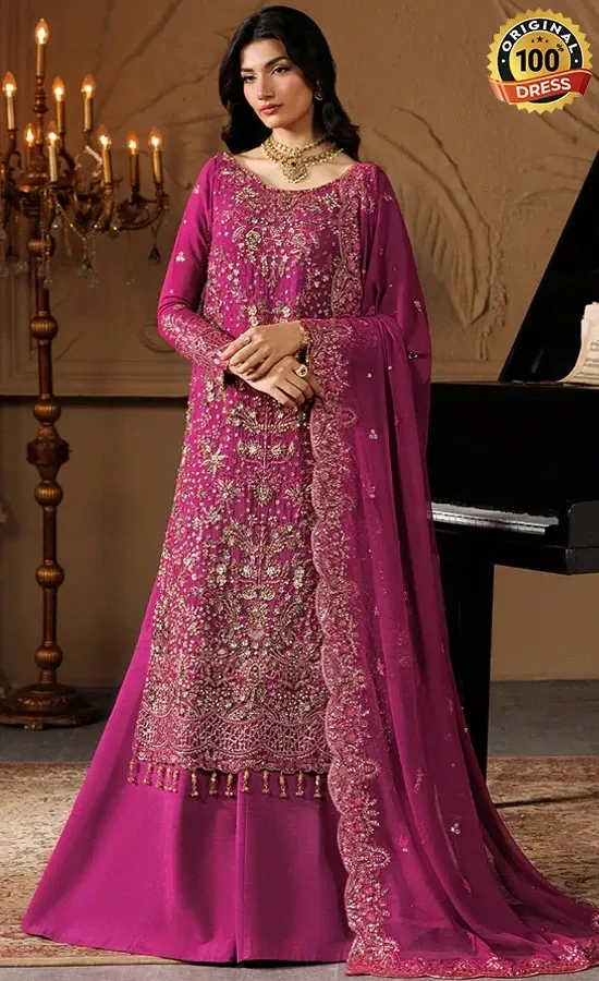 Embroidered Chiffon Ember Dress (3) Embroidered Chiffon Ember Dress (3)