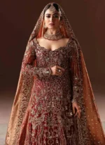 Ammara Khan Red Farshi Lehenga (Inspired Version) Video