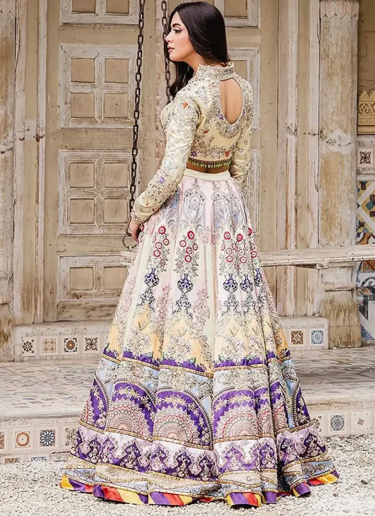 Cream Walima Lehenga (Inspired Version) Video